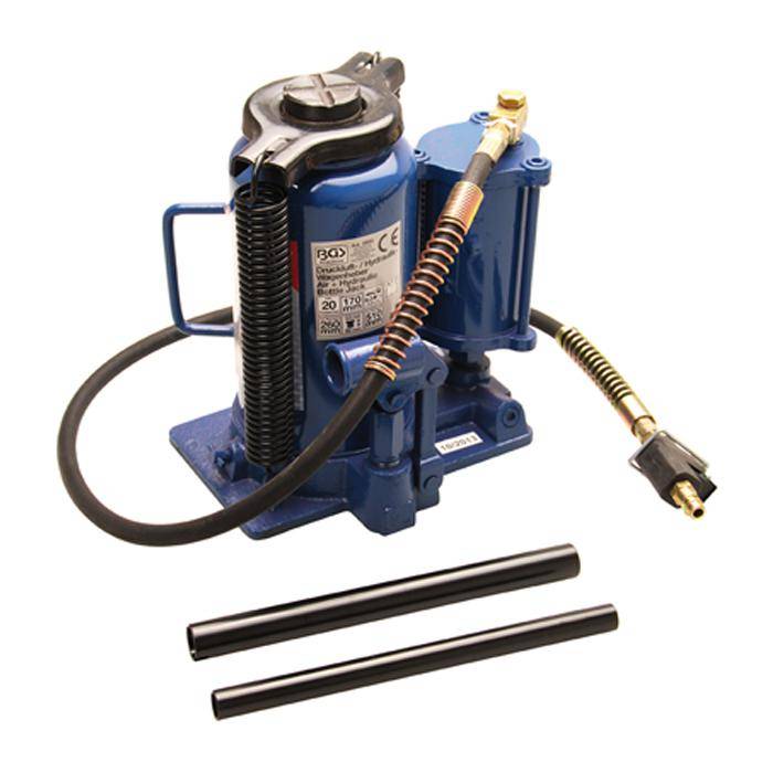 Druckluft-Hydraulik-Wagenheber - 20 Tonnen - Hub 170 mm