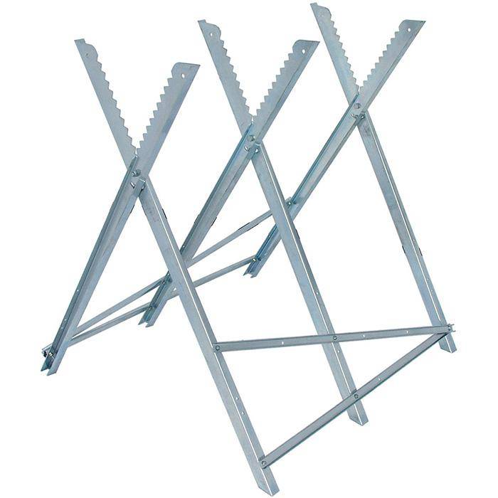 Sägebock MB 150 S - verzinkt - drei Scheren - vier Querverstrebungen