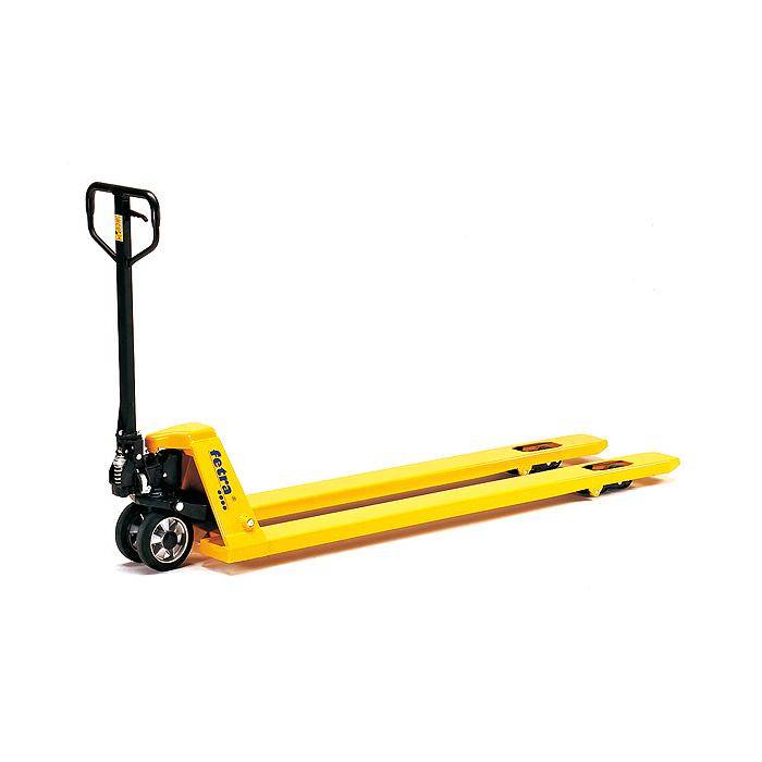 Gabelhubwagen - bis 1500 kg - überlange Ausführung