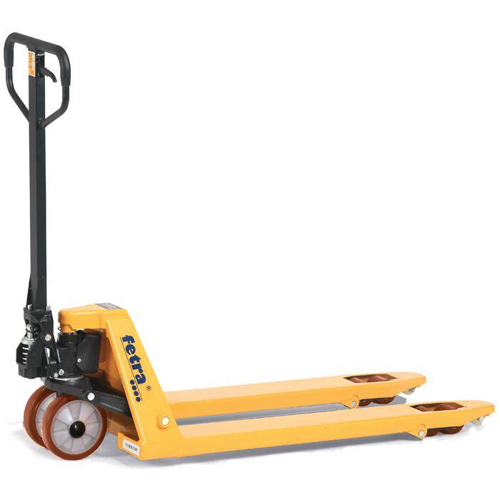 Gabelhubwagen - 2500 kg - Lenkräder Polyurethan - Gabelrollen Polyurethan Tandem