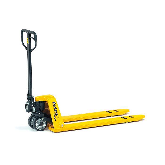 Gabelhubwagen - 2000 kg - Lenkräder aus Vollgummi - niedrige Ausführung