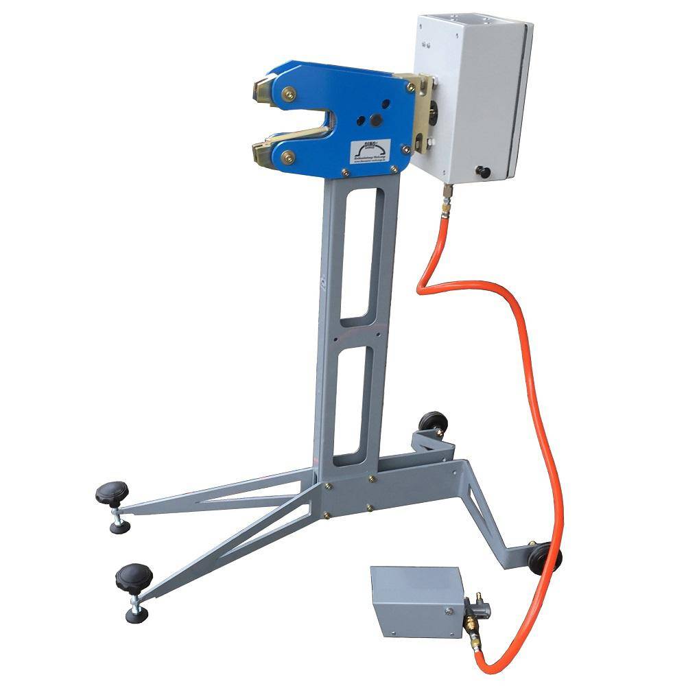 Stauch-Streckmaschine Profi - Einlege-/Arbeitstiefe max. 160 mm - pneumatischer Antrieb