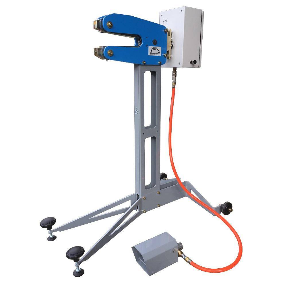 Stauch-Streckmaschine Profi - Einlege-/Arbeitstiefe max. 250 mm - pneumatischer Antrieb