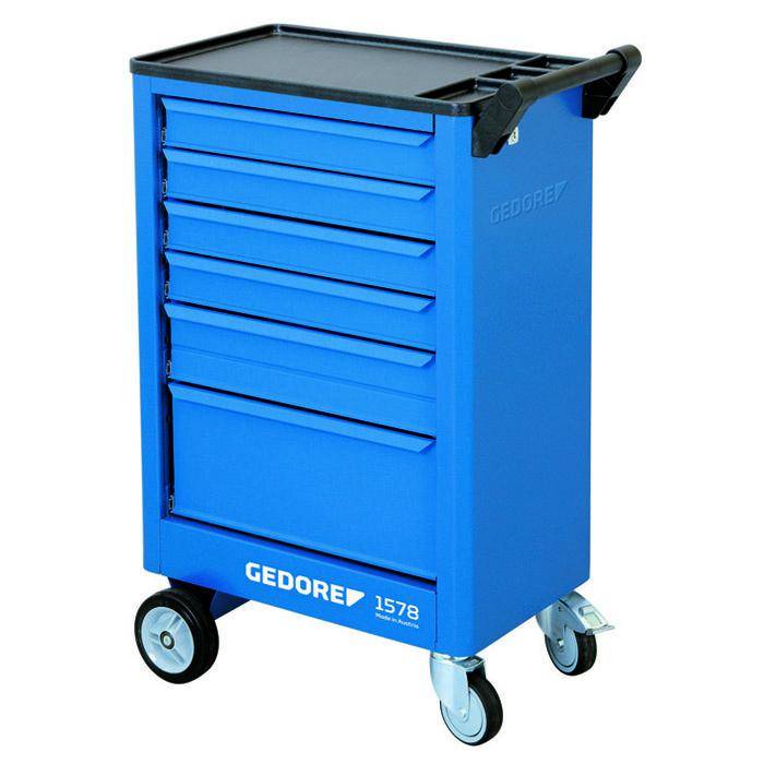 Werkzeugwagen - 6 Schubfächer - Gesamtkraft 200 kg