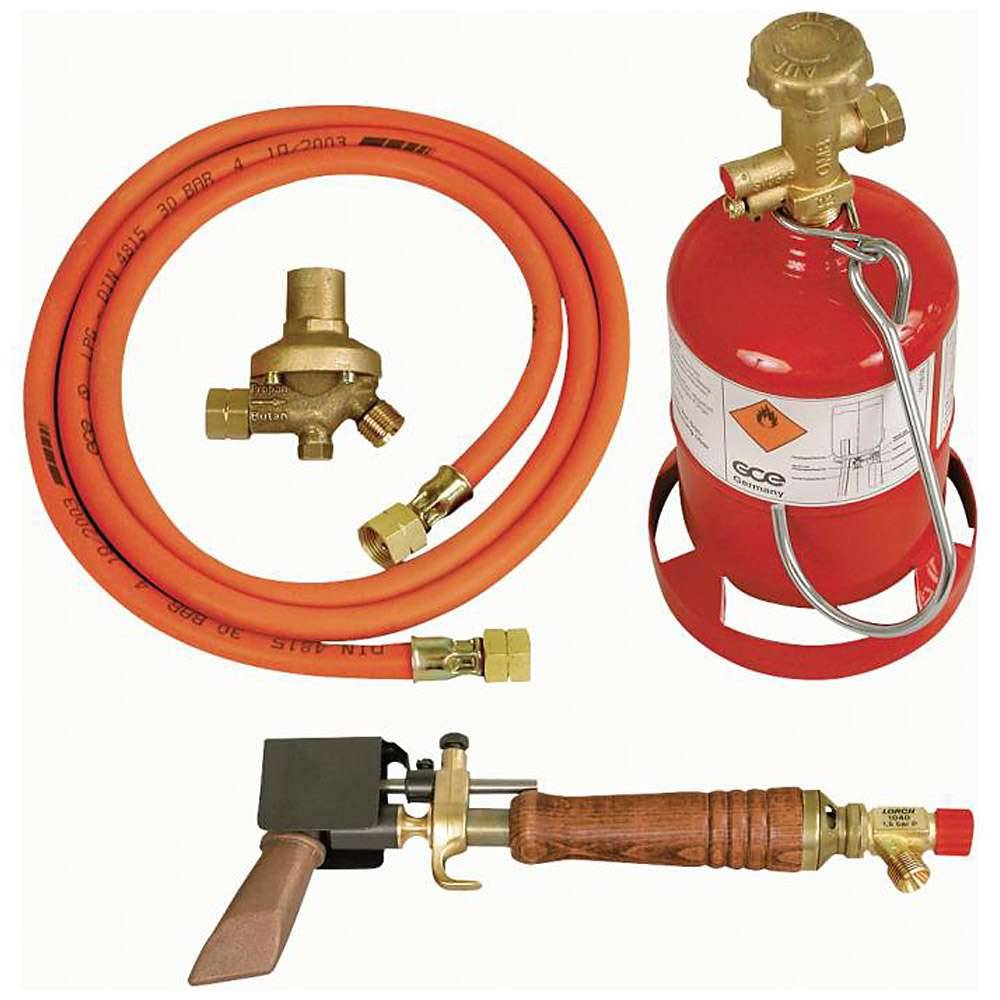 Weichlötgarnitur "CLASSIC" - tragbar - Kleinregler 1,5 bar - LORCH