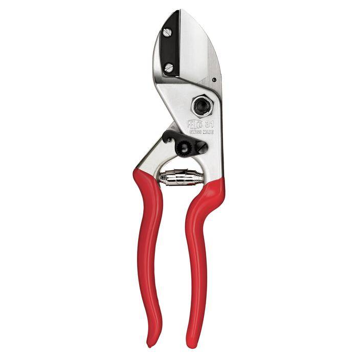 Gartenschere FELCO 31 - mit Amboss - Schneiddurchmesser 25 mm - Gesamtlänge 210 mm