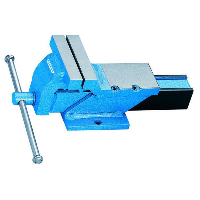 Parallel-Schraubstock - gechweißtes Kompaktmodell - Spannweite 120 mm