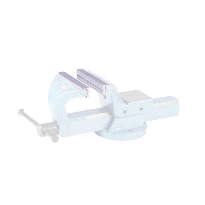Ersatzbacken - Aluminium - für Parallel-Schraubstock - induktiv gehärtet - 125 mm