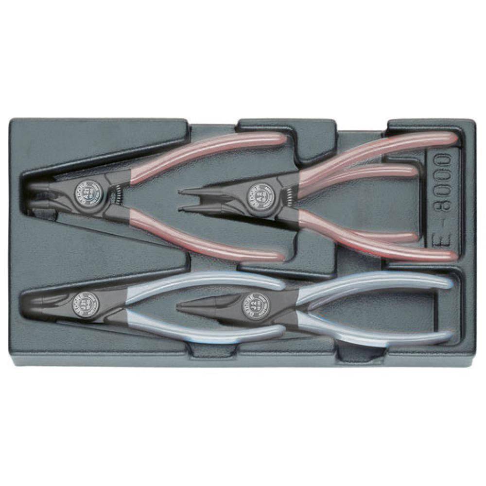 ES-Modul 1500 - 1/3 - leer - für Montagezangen für Sicherungsringe
