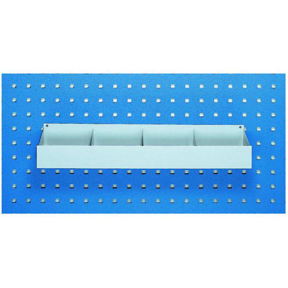 Ablageschale - unterteilt - 456x50x100 mm