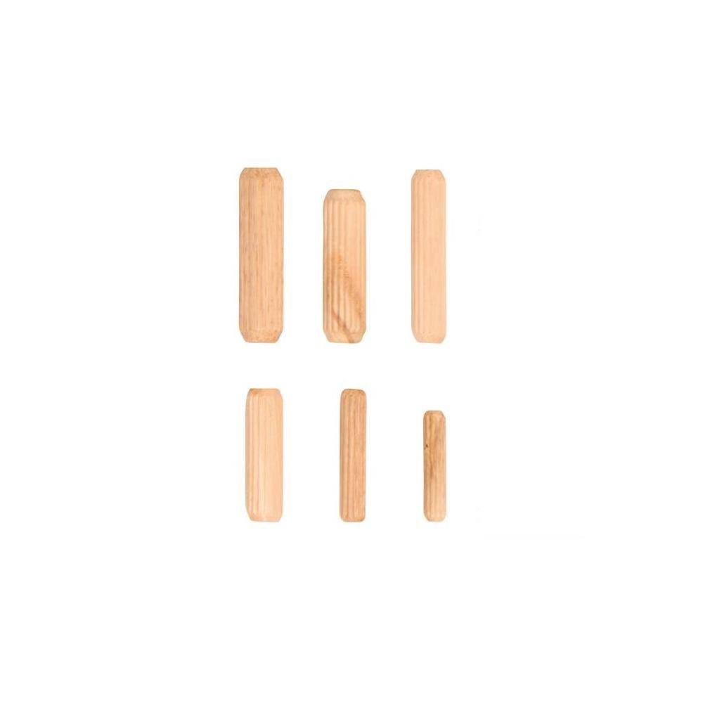 Holzdübel-Sortiment - (Ø x Länge) Ø 5 x 25 mm bis 10 x 40 mm - 53-tlg.