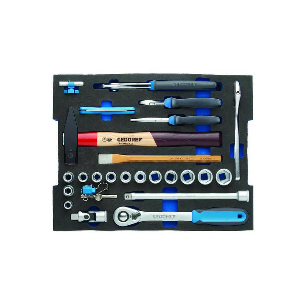 Werkzeugmodul - in 2/2 L-BOXX 136 - 26-teiliger Satz für Handwerker