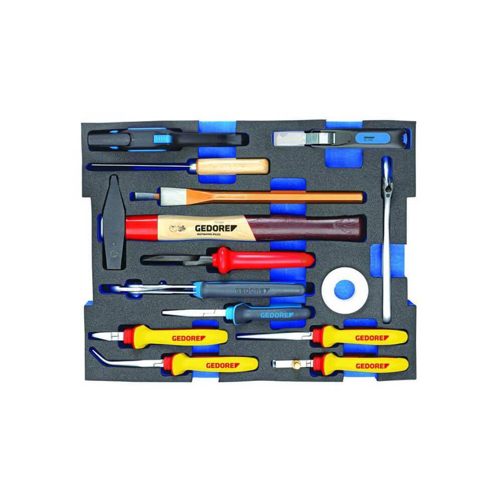 Werkzeugmodul - GEDORE L-BOXX® 136 - 15-teiliger Satz für Elektriker