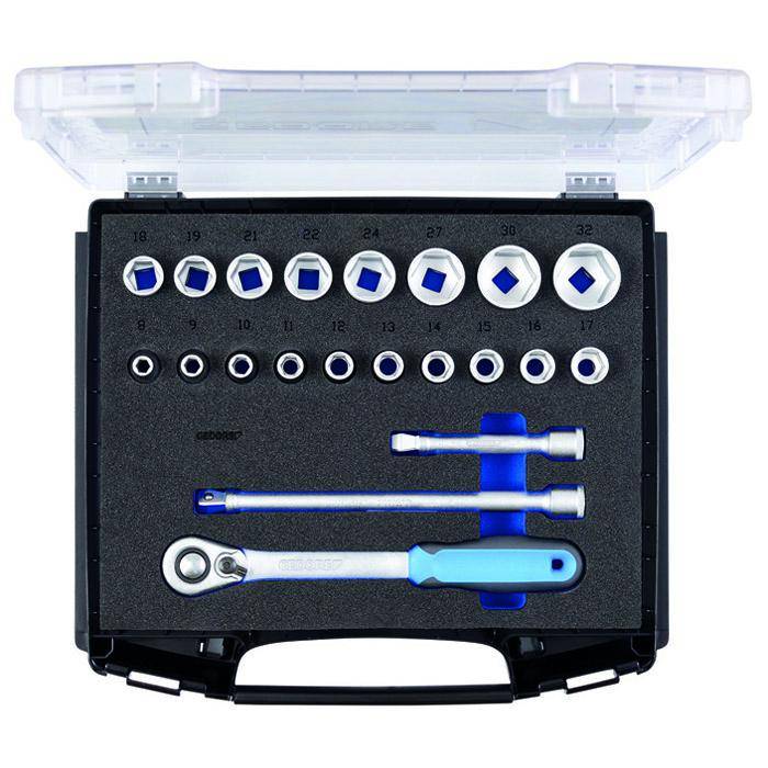 Steckschlüssel-Satz - 1/2″ - in i-BOXX 72 - Schlüsselweiten 8 bis 32 mm