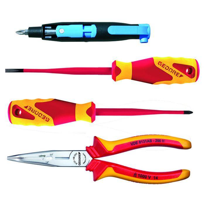 VDE-Werkzeugsatz - 4teilig in - L-BOXX® Mini - mit Hüllenisolierung