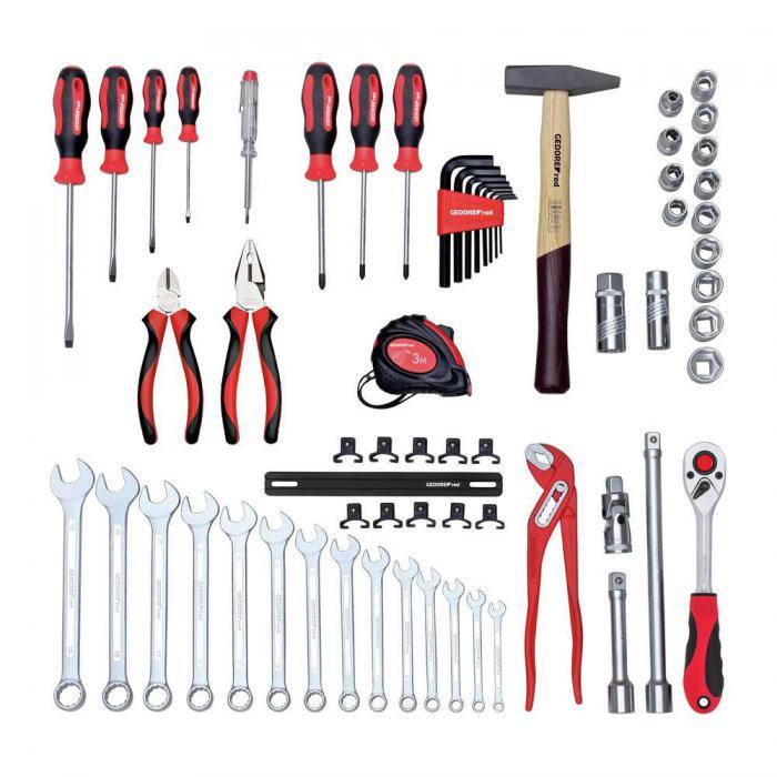 GEDORE red Universalsatz SCHRAUBER 57-teilig