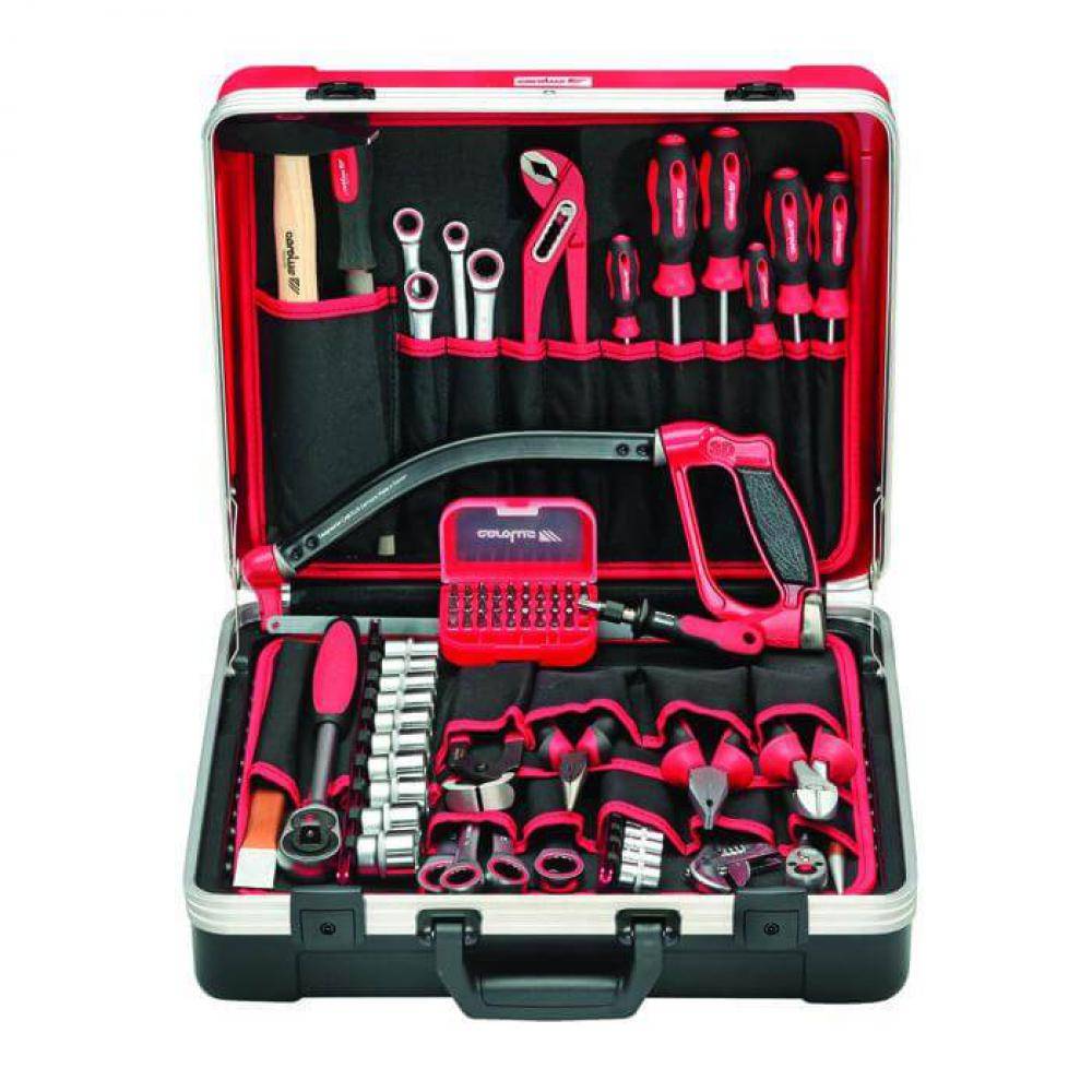 Werkzeugsatz - 107-teiliger Universalsatz "All-in" - in Werkzeugkoffer