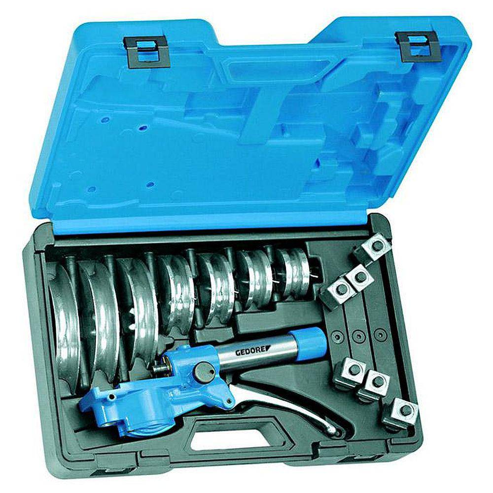 Handrohrbieger-Satz - hydraulisch - 8-teilig - 10 bis 22 mm Rohr-Ø - bis 90°