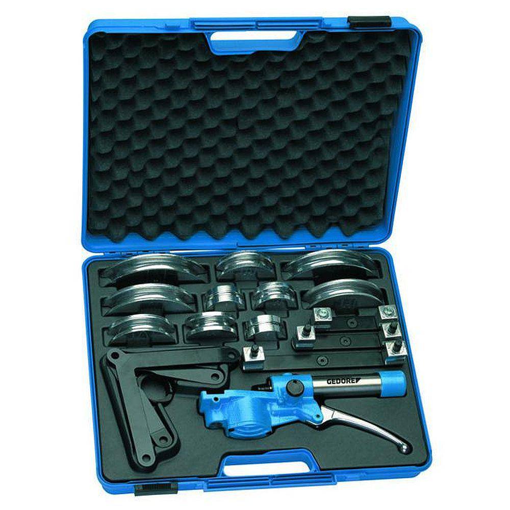 Handrohrbieger-Satz hydraulisch - 11-teilig - 6 bis 22 mm Rohr-Ø bis 90°