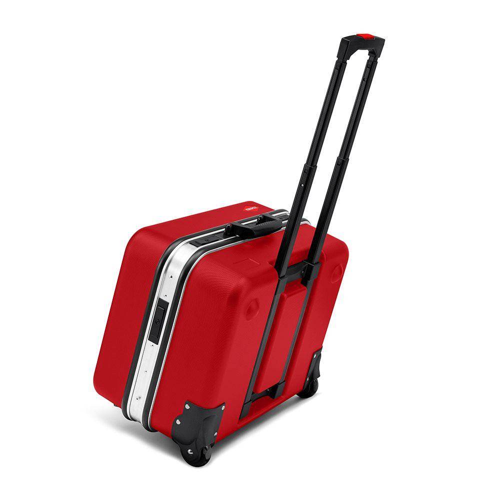 Werkzeugkoffer "BIG Twin Move RED" Elektro Kompetenz - leer - bis 25 kg