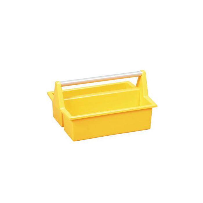 Mehrzweck-Tragekasten McPlus Carry 40 - mit Aluminiumbügelgriff - Außenmaße (B x T x H) 395 x 295 x 215 mm