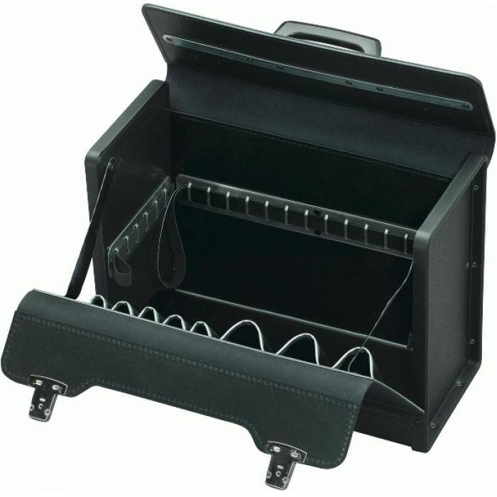 Werkzeugtasche - leer - Vorderwand teilaufklappbar-8 Fächer