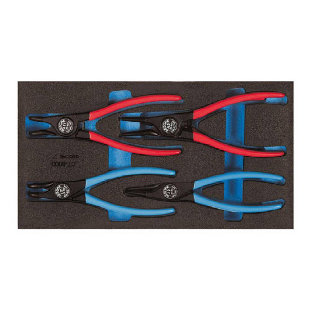 Check-Tool-Modul 1/3 - ohne Inhalt - für Montagezangen-Satz 1500 CT1-8000