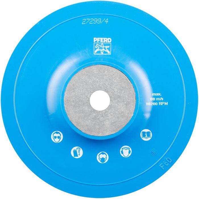 Stützteller - PFERD - Gewinde M 14 - für Werkzeug-Ø 150 mm - Bezeichnung GT 150 MF M14 - max. zul. Drehzahl 10200 min-¹ - Maschinentyp Winkeschlei