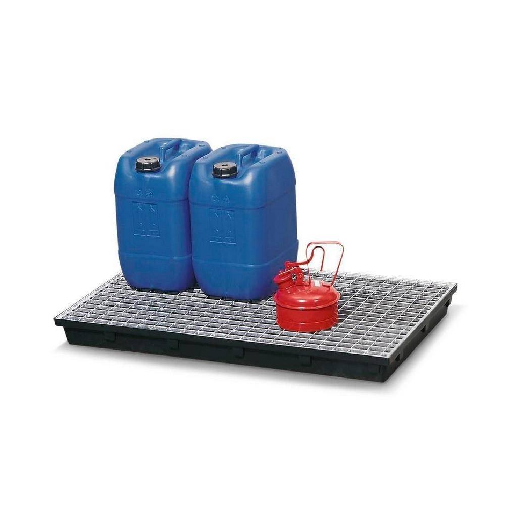 Gitterrost - verzinkt - als Stellfläche für Bodenwanne KB-R mit 28 Liter Auffangvolumen