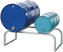 Fassbock - Stahl feuerverzinkt - für 2 Fässer - 1180x600x380 mm