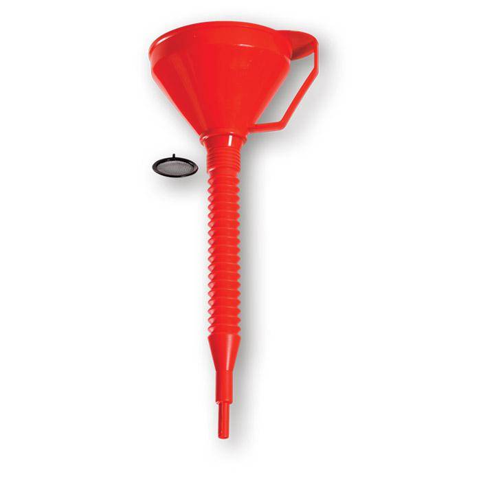 Kunststofftrichter 160 mm - mit Flexrohrauslauf - mit Handgriff - Durchmesser 160 mm