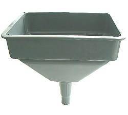 Trichter "PRESSOL" - Polyethylen - Maße 280 mm x 190 mm - Inhalt 4 Liter - mit Sieb