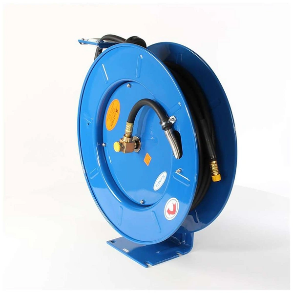 Schlauchaufroller offen - komplett mit Schlauch Ø 12mm / 20 m lang - Betriebsdruck max. 20 bar - Anschluss Aufroller 1/2" innen - Anschluss Schlauch Schlauchaufroller offen - komplett mit Schlauch Ø 12mm / 20 m lang - Betriebsdruck max. 20 bar - Anschluss Aufroller 1/2" innen - Anschluss Schlauch