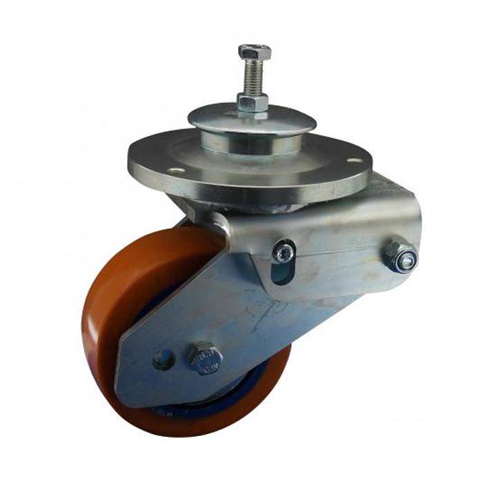 Stützrolle - für "Junheinrich" - PU-Rad - Gussfelge - Rad-Ø 140 mm - Radbreite 54 mm - Bauhöhe 192/212 mm