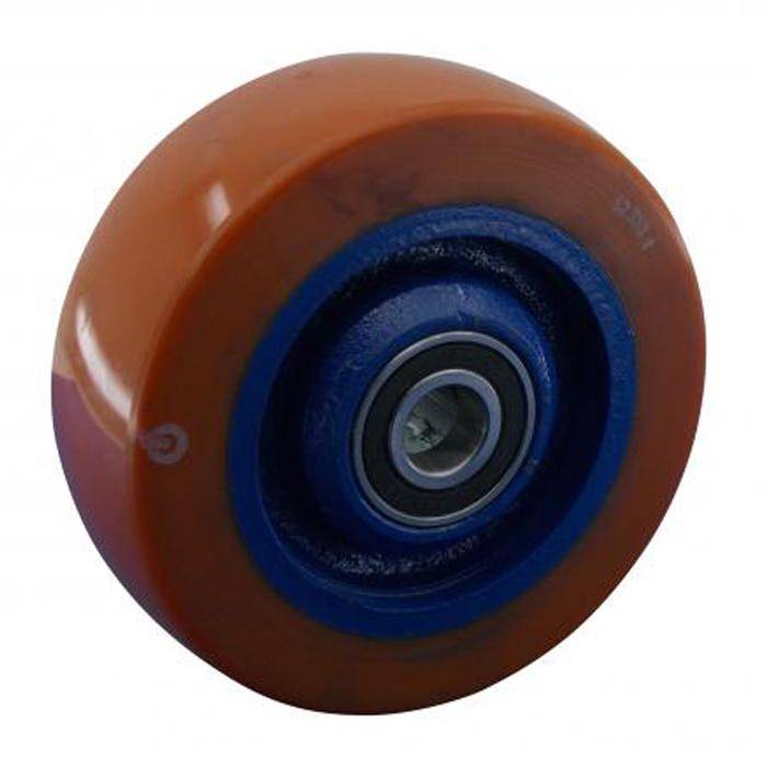 Stützrad - für "Still/Wagner" - PU-Rad - Gussfelge - Rad-Ø 150 mm - Radbreite 54 mm - Achsloch-Ø 20 mm