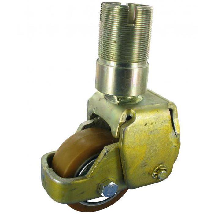 Stützrolle - für "Still/Wagner" - PU-Rad - Aluminiumfelge - Rad-Ø 100 mm - Radbreite 40 mm - Bauhöhe 141 mm