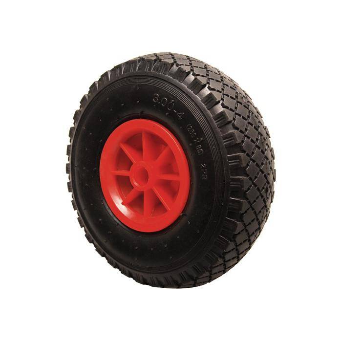 Luftrad - 2PR-Reifen auf Kunststofffelge - Profil Stolle - Rad-Ø 260 mm - Tragkraft 150 kg