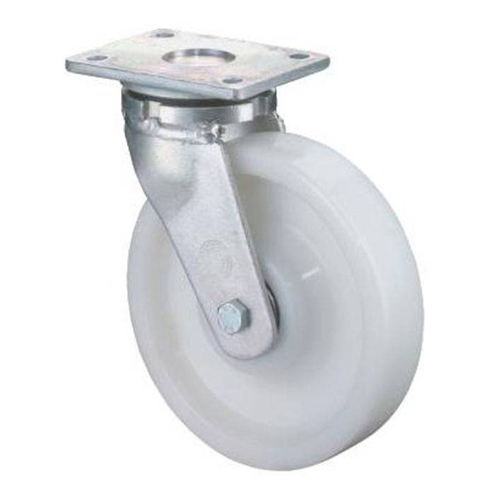 Schwerlast-Lenkrolle - Kunststoffrad - Rad-Ø 125 mm - Bauhöhe 170 mm - Tragkraft 550 kg