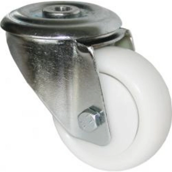 Lenkrolle - Polypropylen - Rad-Ø 80 mm - Bauhöhe 100 mm - Tragkraft 150 kg Lenkrolle - Polypropylen - Rad-Ø 80 mm - Bauhöhe 100 mm - Tragkraft 150 kg