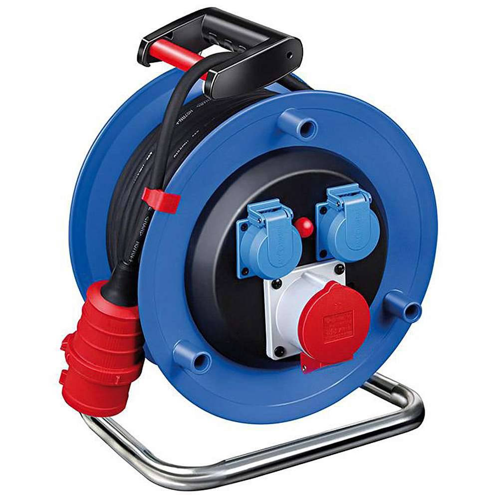 Gewerbe-/Baustellen-Kabeltrommel - CEE 1 IP 44 - 400 V/16 A - H07RN-F 5G1,5