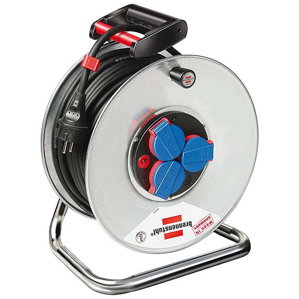 Garant® S IP 44 Kabeltrommel - 40 m - H07RN-F3G1.5 - Trommel-Ø 290 mm