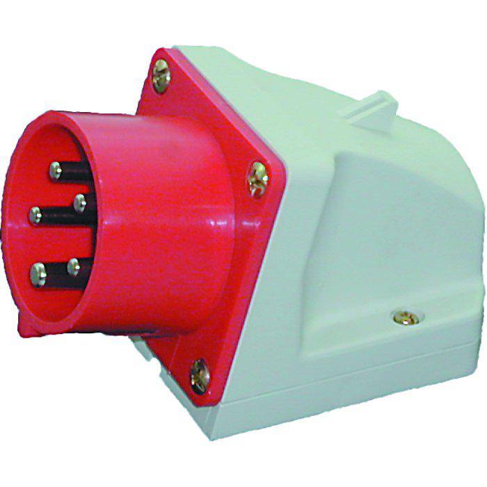 Wandgerätestecker spritzwassergeschützt 3-polig - 230 V - 6 h