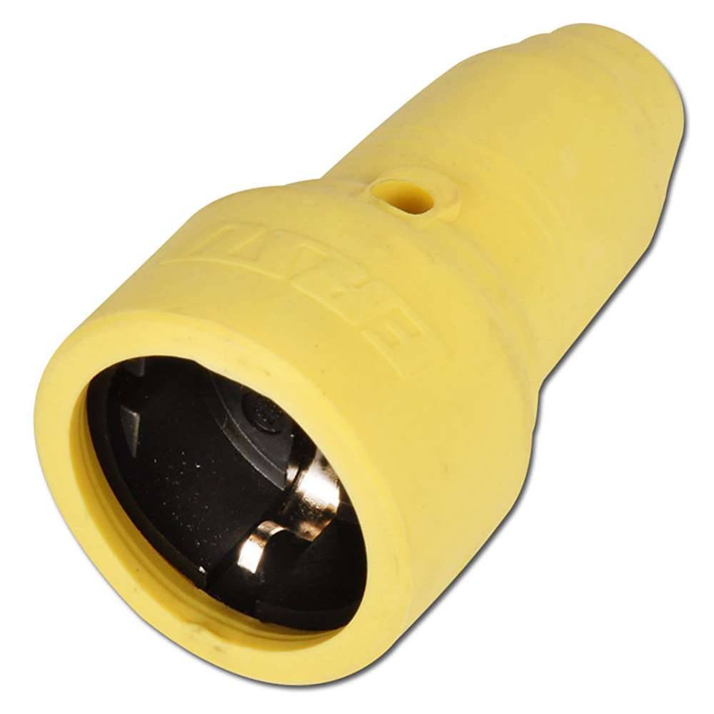 Schutzkontaktkupplung "Typ BK" - Gummi - 230V