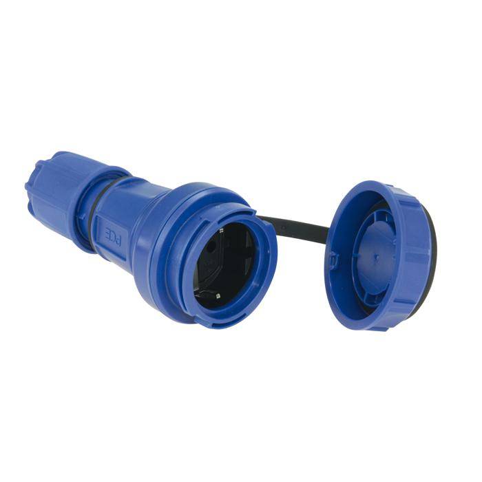 Schutzkontaktkupplung "Nautilus" - 3-Polig - 16 A - 250 V - IP66/68