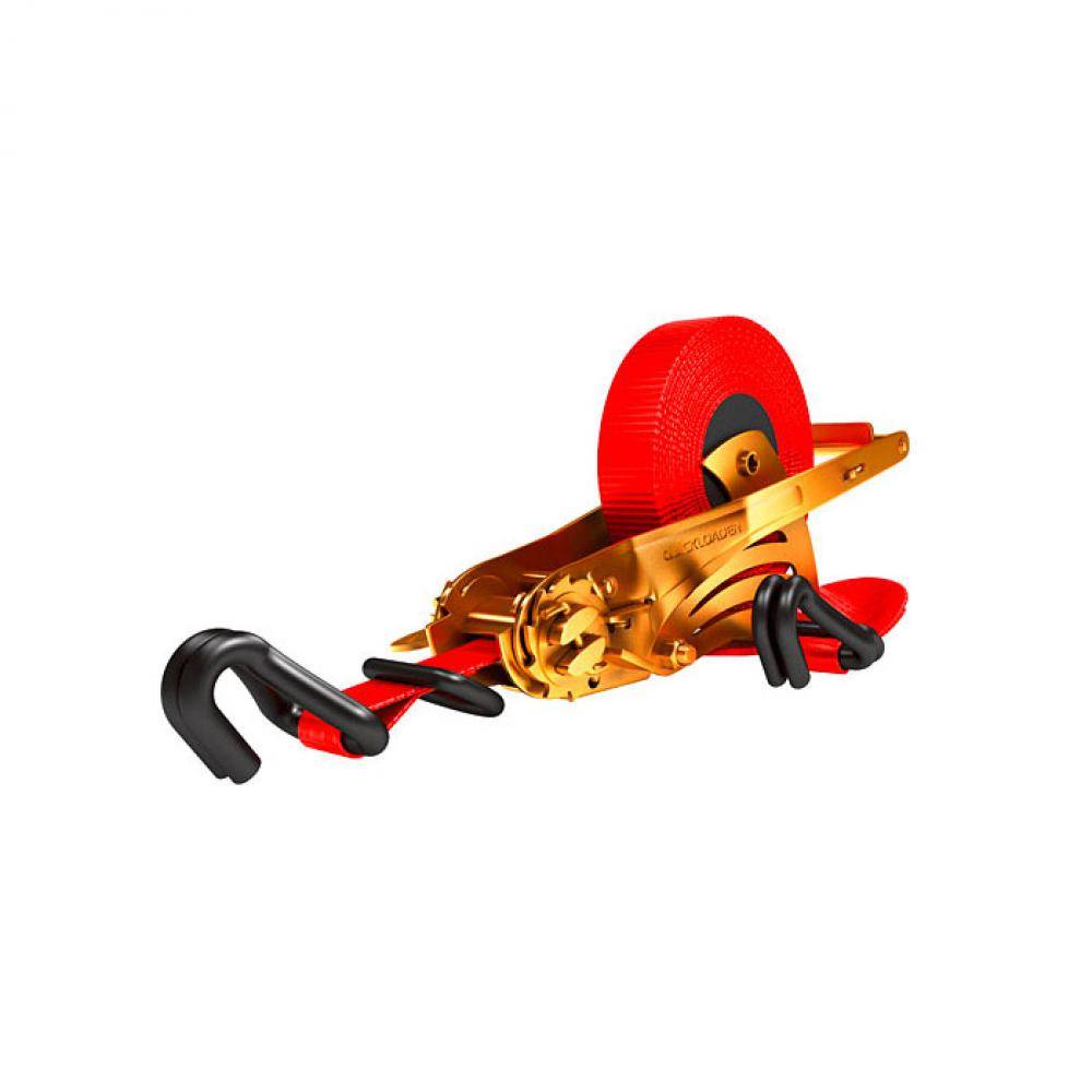 Quickloader Automatik-Zurrgurt - Spitzhaken, D-Ring - 4,5 m - Zugkraft 600/1.200 kg