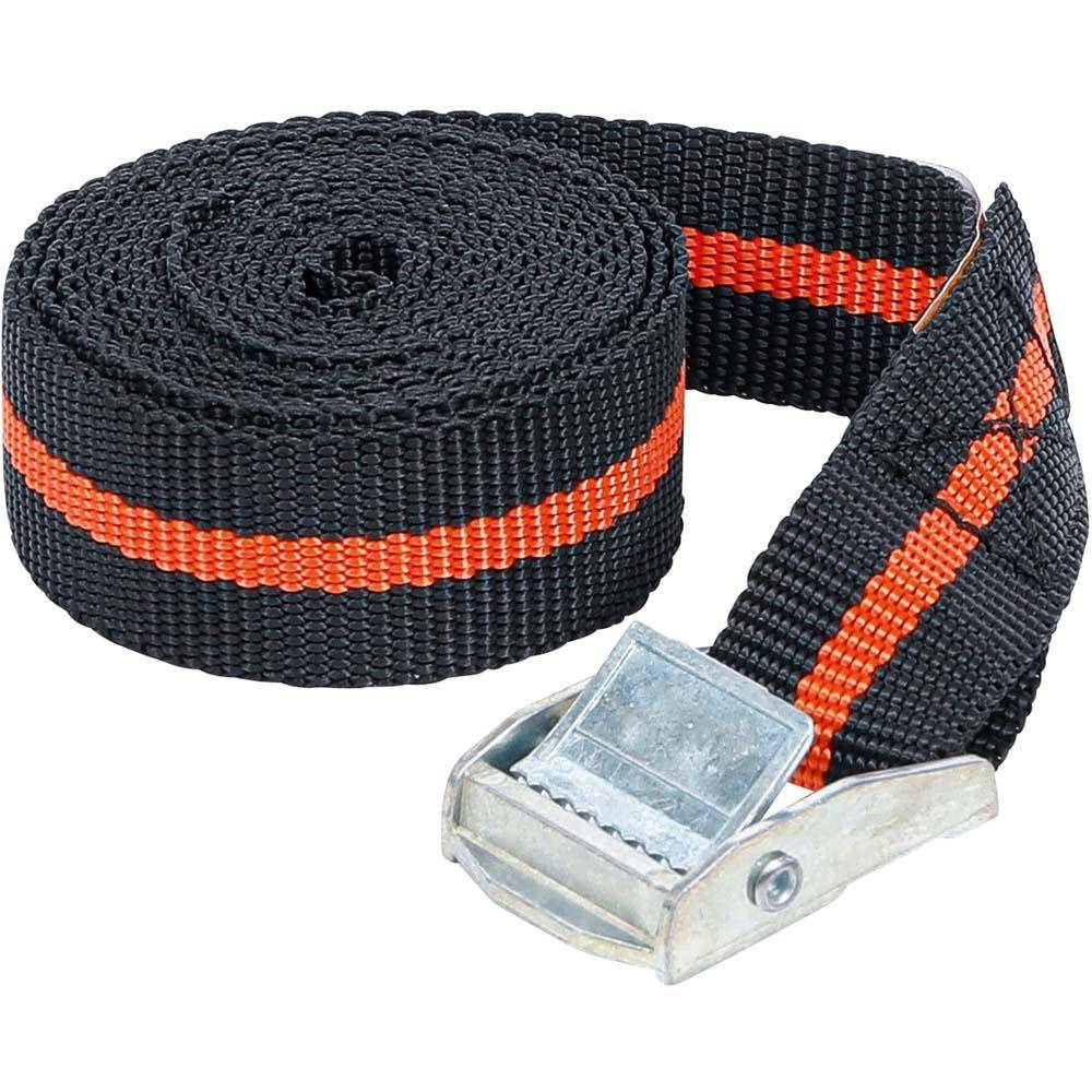 Spanngurt "BGS" - Länge 2,5 m - Breite 25 mm - TÜV/GS - zul. Zugkraft 122,5 daN