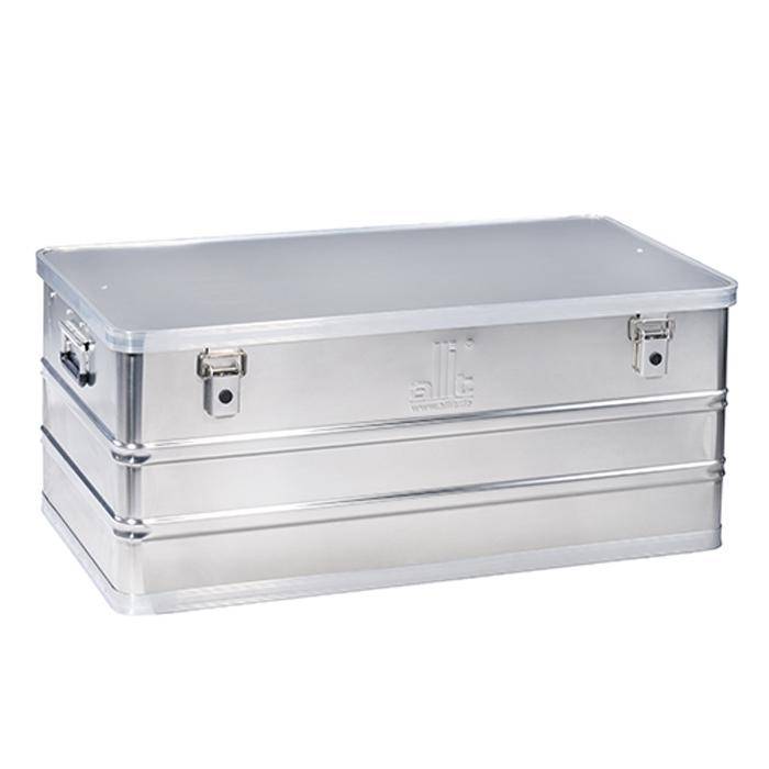Transportbox AluPlus Box S 140 - Material Aluminium - Volumen 140 l - Außenmaße (B x T x H) 900 x 490 x 380 mm
