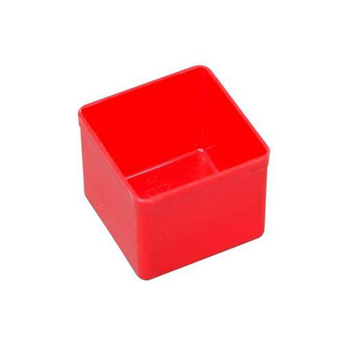 Einsatzbox EuroPlus Insert 45/1 - Außenmaße (B x T x H) 54 x 54 x 45 mm - Farbe rot