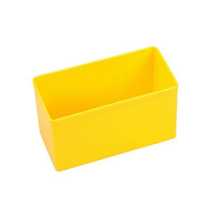 Einsatzbox EuroPlus Insert 63/2 - Außenmaße (B x T x H) 54 x 108 x 63 mm - Farbe gelb