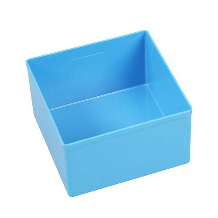 Einsatzbox EuroPlus Insert 63/3 - Außenmaße (B x T x H) 108 x 108 x 63 mm - Farbe blau
